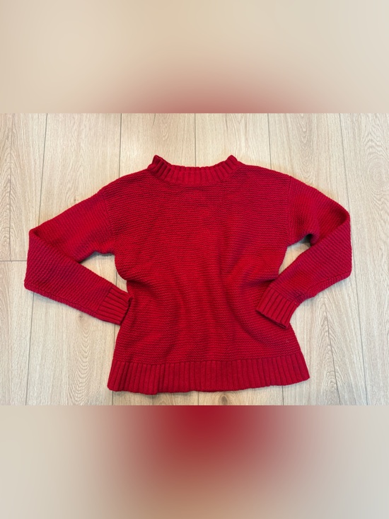 Pendleton Sweaters - Pendleton Vibrant Red Crewneck Knit Sweater